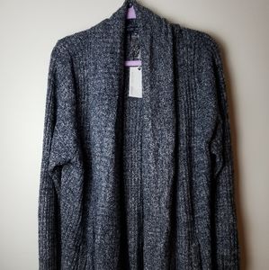 NWT Barefoot Dreams Lite Montecito Cardi Indigo 2X